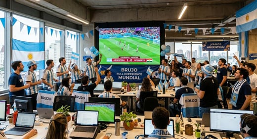 El mundial en la oficina: cómo liderar una experiencia de marca que potencie el clima laboral